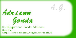 adrienn gonda business card